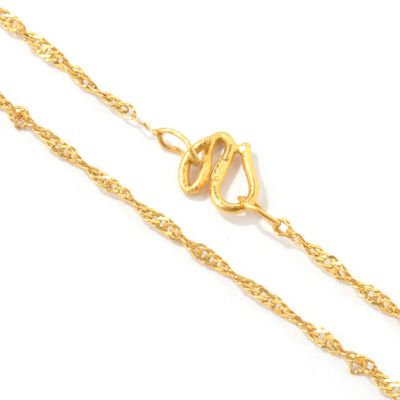 J72671 - 24K Gold 20" Sea-Link Necklace
