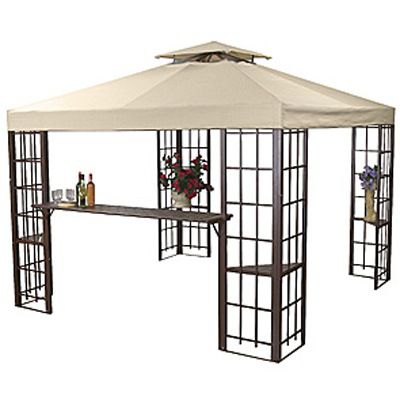 Aluminum Gazebo w/ Bar Table