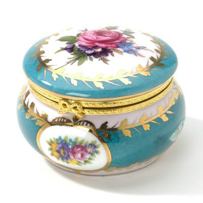 Porcelain Jewelry Box