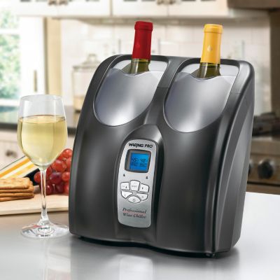 Waring Pro&reg; Electric Double Wine Chiller / Warmer
