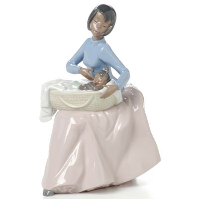 "A Mother's Joy" Nao Figurine