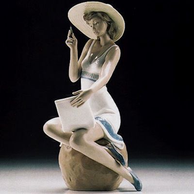 "Penfriend" NAO Porcelain Figurine