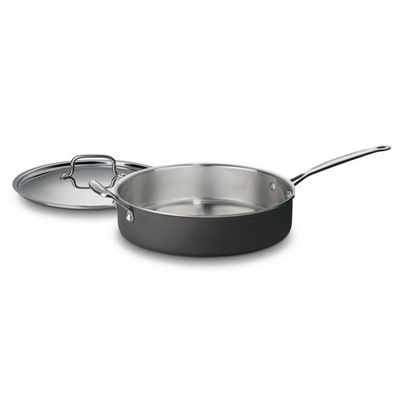 Cuisinart MultiClad Unlimited 5.5 qt Saute Pan wHelper Handle & Cover