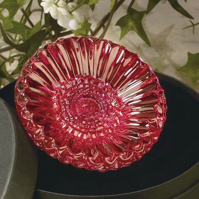 Waterford® Crystal Pink Gerber Daisy Paperweight