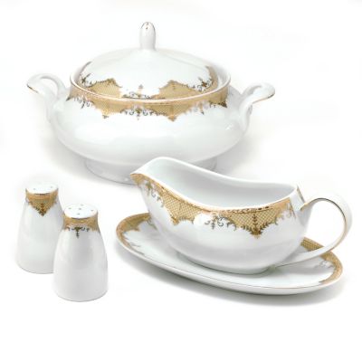 Golden Filigree 6-Piece Completer Set