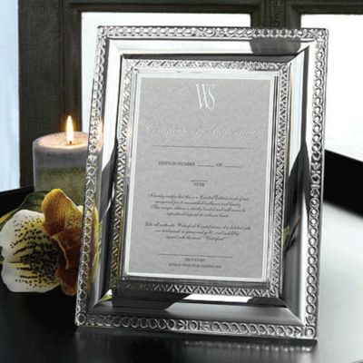 Waterford 5 x 7" Crystal Frame