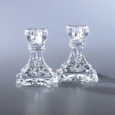 Waterford "Lismore" Crystal Candlestick Pair