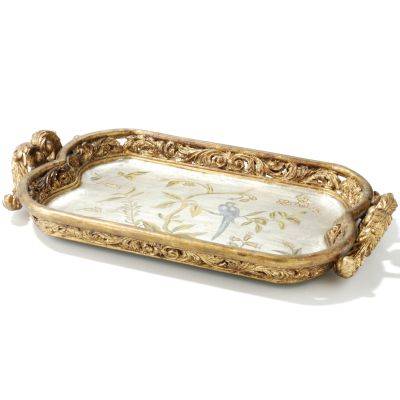 "The Find" Hand Painted Decorative Tray
