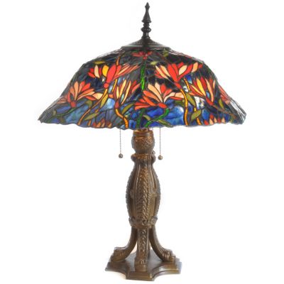 Dancing Zinnia's Table Lamp