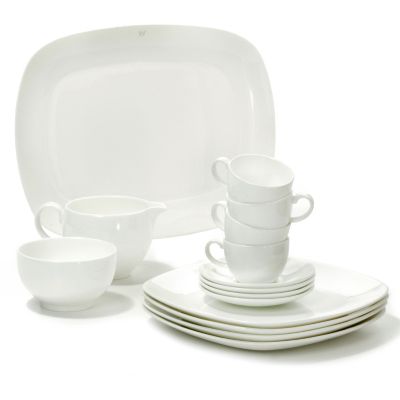 K20022 - Wedgwood ''Eternity'' 15-Piece Dessert Set