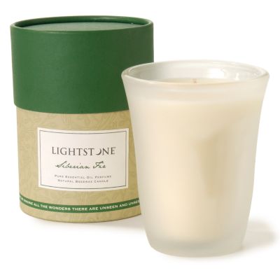 K25036 - Lightstone&reg; 8-Oz. All-Natural ''Siberian Fir'' Scented Candle