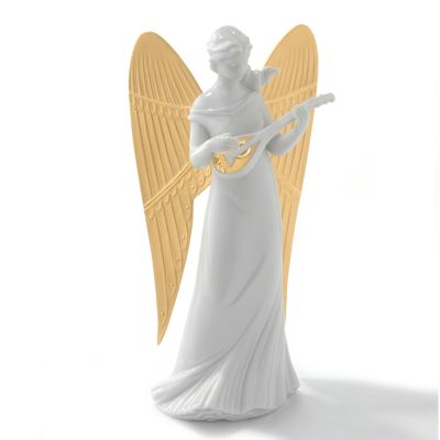 Lladro "Celestial Joy" Handmade Porcelain Re-Deco Figurine / Tree-Topper