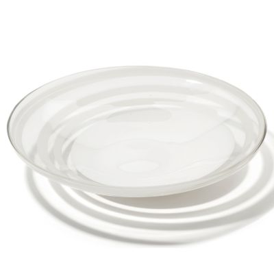 K25155 - Evolution by Waterford&reg; Crystal Pearl Moon Drop 20'' Platter