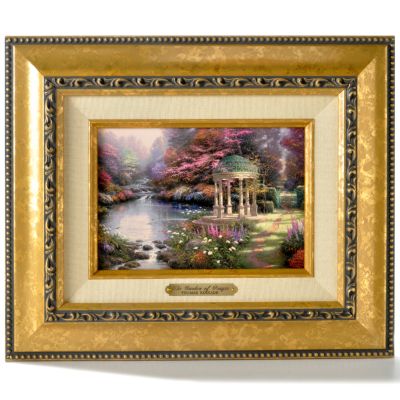 Thomas Kinkade Garden of Prayer 12.5" x 10.5" Brushworks Artwork