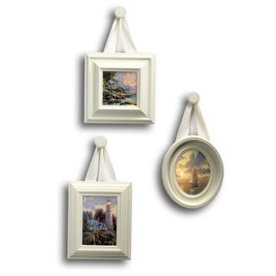 Thomas Kinkade Tranquility Harmony Collection w/ Hangars - Set of Three