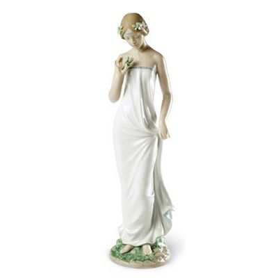 K25492 - Lladro ''Beautiful Gloria'' Handmade Porcelain Figurine