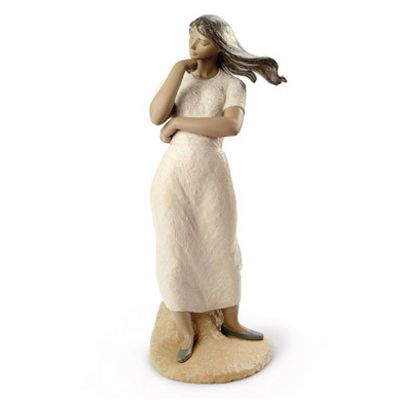 Lladro "Blue" or "Earth" Handmade Porcelain Mediterranean Vision Figurine