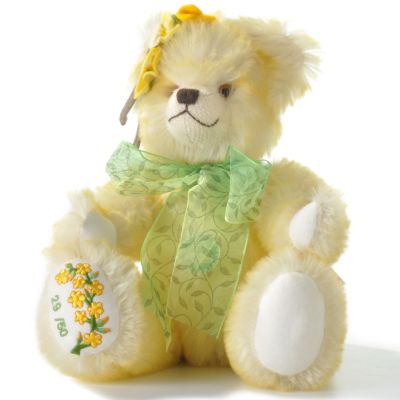 Hermann-Spielwaren Limited "Herald of Spring" Handcrafted Plush Teddy Bear