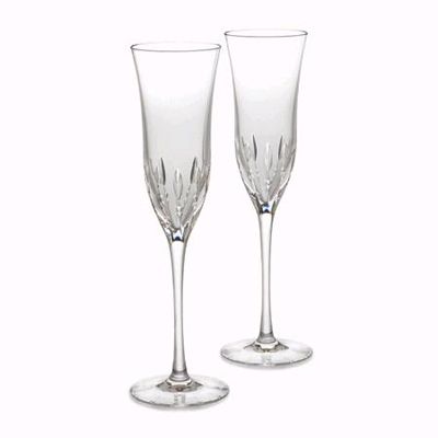 Ballet by Waterford® Crystal "Blossom" 6oz Flute Pair