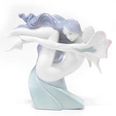 Nao by Lladro "Water Fairy" Porcelain Figurine