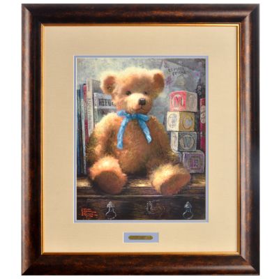Thomas Kinkade Limited A Trusted Friend - Blue Bell 33" x 24" Framed Print