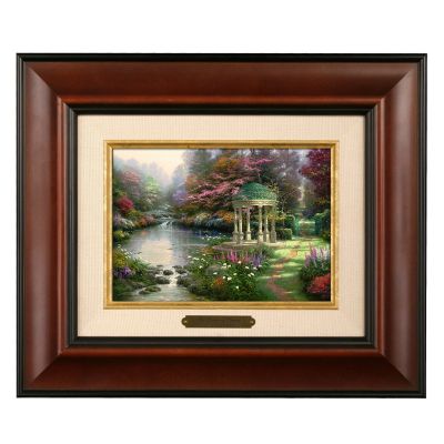 Thomas Kinkade Garden of Prayer 12.5" x 15" Brushworks Artwork