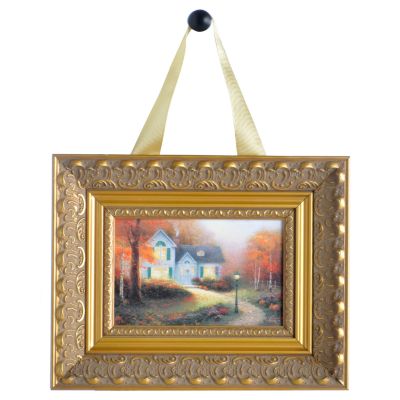 Thomas Kinkade The Blessings of Autumn 9.5" x 7.5" Miniature Framed Artwork