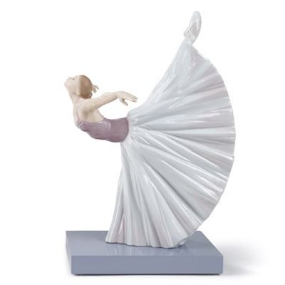 K32034 - Lladro ''Giselle Arabesque'' Handmade Porcelain Figurine