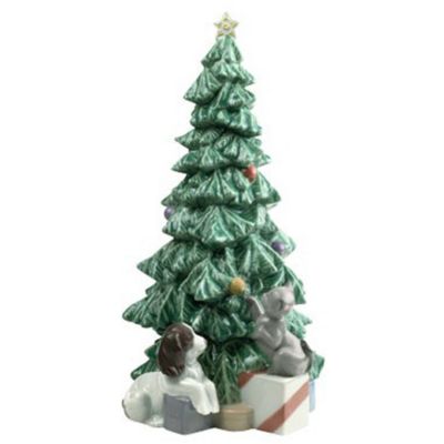 Nao by Lladro "Christmas Mischief" Handmade Porcelain Figurine
