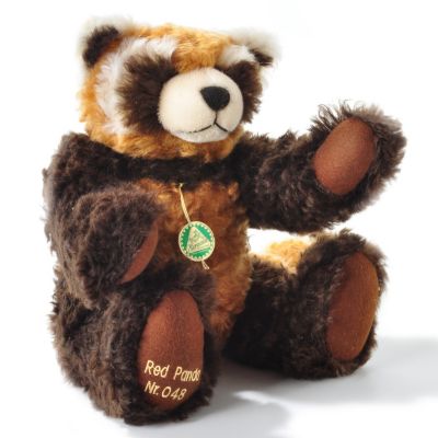 K34604 -  Hermann-Spielwaren Limited Edition "Red Panda" Handcrafted Plush Bear