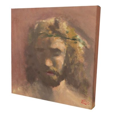 Thomas Kinkade The Prince of Peace 14" x 14" Gallery Wrap Canvas Artwork