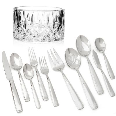 Waterford® Glenridge 65-Piece Dining Set w/ Lismore Coaster