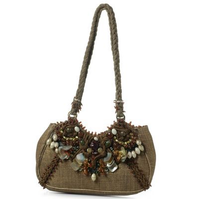 Mary Frances "Shell Seeker" Handbag