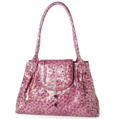 La Gioe di Toscana "Rosa" Jewel Detail Large Tote