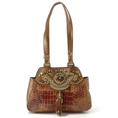 Mary Frances "Gold Digger" Handbag
