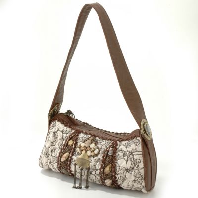 Mary Frances "Cafe con Leche" Handbag