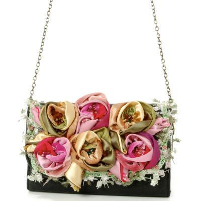 S50284 - Mary Frances Embellished Versatile Clutch / Handbag