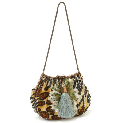 Mary Frances "Primal Instinct" Embellished Handbag