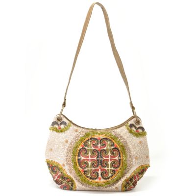 Mary Frances "Inner Circle" Embellished Handbag
