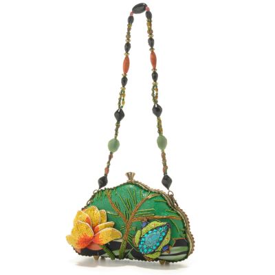 Mary Frances "Lily Pond" Embellished Handbag