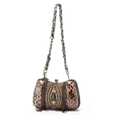 Mary Frances "Legend" Embellished Leather Handbag