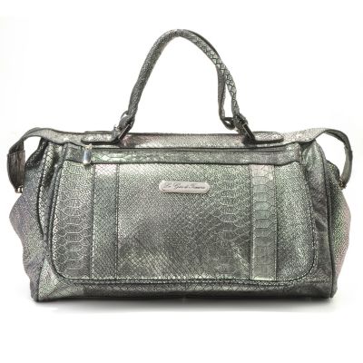 S50725 - La Gioe di Toscana "Roma" Leather Satchel Handbag