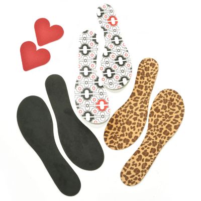 Summer Soles Sueded Shoe Liners & Heart Stoppers Shoe Sole Pads