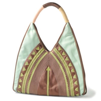 Melie Bianco Ethnic Detail Handbag