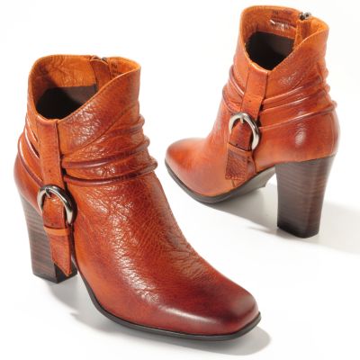 S51164 - Andiamo "Slam" Leather Ankle Boots