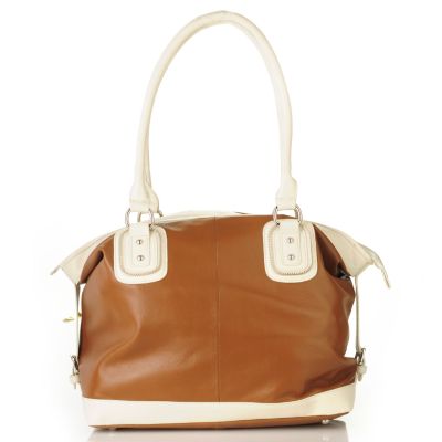 BROWN/CREAM MULTI