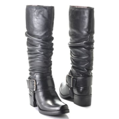 S51263 - Matisse "Dakota" Buckle Detail Leather Tall Boots