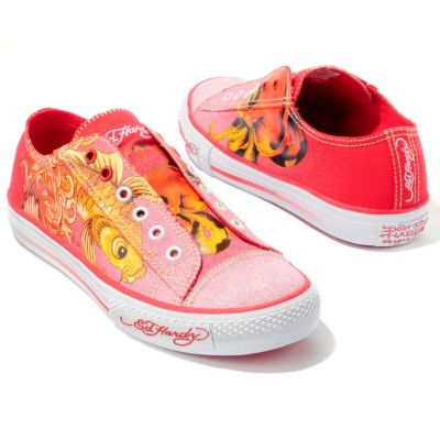 S51590 - Ed Hardy&reg; Women's "Scotland" Canvas Lowrise Shoes