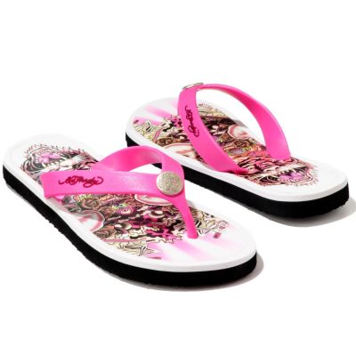 S51594 - Ed Hardy&reg; Women's "BC Basic" Flip Flop Sandals