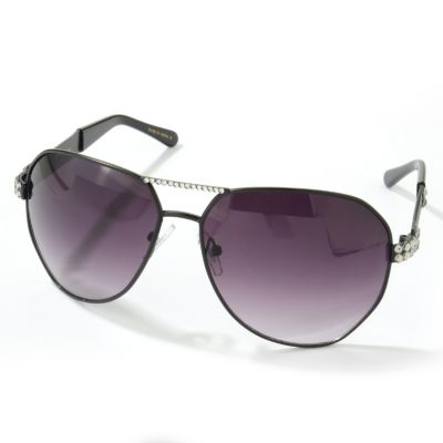 S51724 - Sparkles Swarovski&reg; Crystals Detail Sunglasses